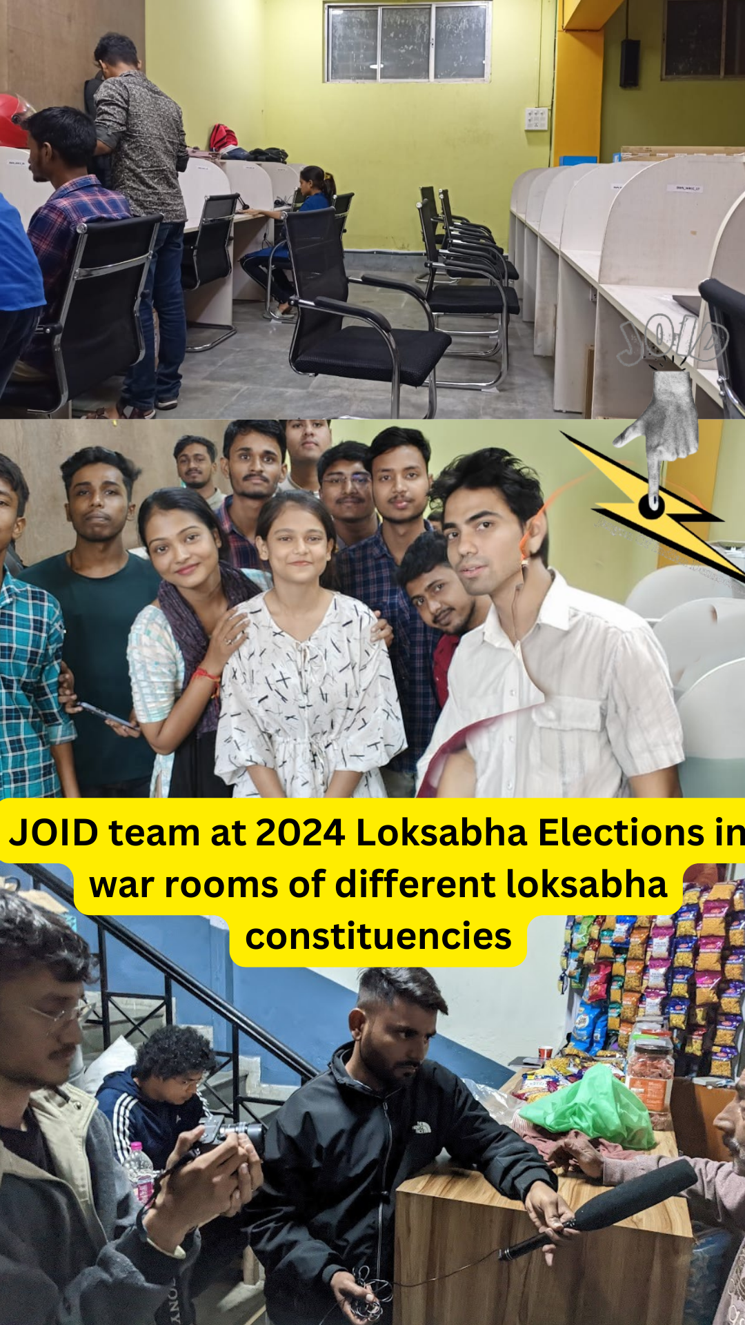 Copy of JOID team at Loksabha Elections (1)